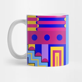 Memphis Style Pattern Mug